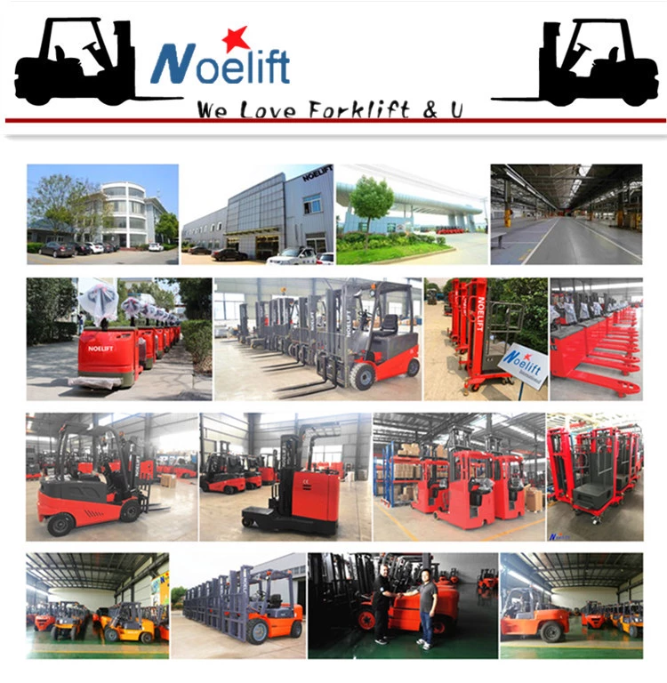 2.5t 4-way 8000mm electric reach trucks for arm rack system