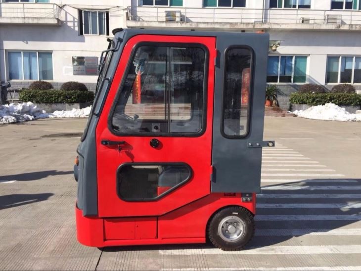 4ton 6ton Electric Towing Tractor For Towing Luggage Manufacturers