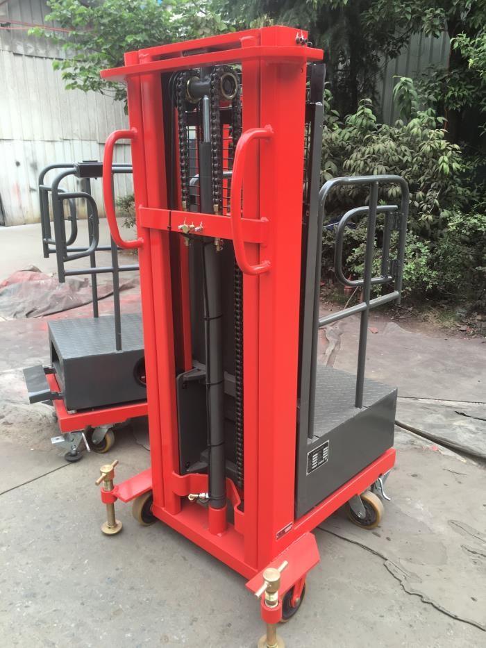 Electric Ladder Portable Cherry Semi Electric Order Picker